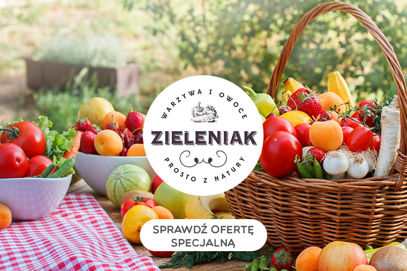 zieleniak warzywa i owoce
